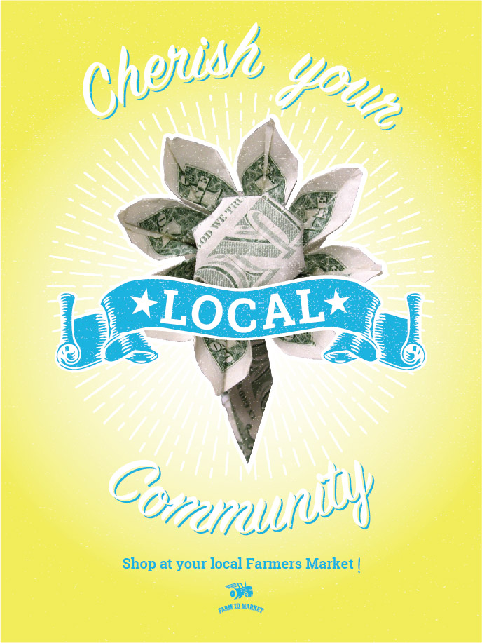 Farm To Market Cherish Poster